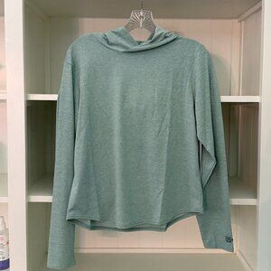 Mountain Hardwear Sunblocker Hoody Women's Medium Green Gorpcore Pullover New